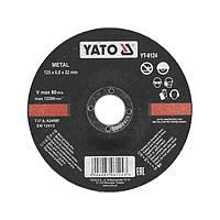 Đĩa mài kim loại YATO YT-6124 (125x6x22mm)