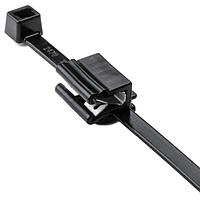 HellermannTyton 156-00468 Edge Clip T50REC5B BLK UV TIE&HIRHS MNT