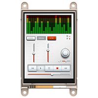 4D Systems gen4-IoD-32T 抵抗性 3.2インチ、240x320ピクセル、スリム インテリジェントディスプレイモジュール、Espressif ESP8266 SoC搭載、WiFi内蔵、抵抗性タッチパネル