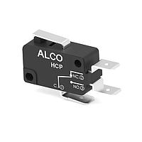 Công tắc HCP26A, Lực Hvt, Đầu nối 0.250, Tay gạt nhỏ Alcoswitch - TE Connectivity HCP26DTE1Q04