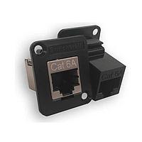 Đầu nối Modular RJ45 CAT 6A Feedthru có chắn nhiễu Switchcraft EHRJ45P6AS