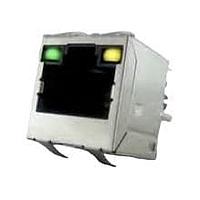 Amphenol Commercial Products RJE45-188-14A1T Modular 1 PORT 8P LOW PROFILE CAT6