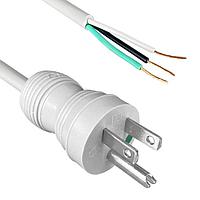 Dây Nguồn AC Đạt Chuẩn Bệnh Viện Dài 10' Màu Xám/Phích Cắm Màu Xám Qualtek Electronics 232011-06