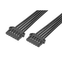 Molex 219656-2053 Discrete Wire Pico-Lock F-F OTS Cbl Assy SR 300mm Au 5Ckts Blk