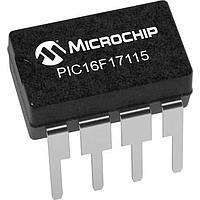 Microchip Technology PIC16F17115-E/P MCUの14KBフラッシュ、512B RAM、128B EEPROM、12ビット差動ADCC、1xOP-AMP、2x16ビットデュアルPWM