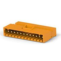 AMP Connectors - TE Connectivity 4-647476-2 Plug Housing 12P MTA156 PSTD CONN 18AWG LF