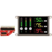 4D Systems gen4-uLCD-50DT-SB-PI Resistive 5.0" gen4 LCD pack for Raspberry Pi with gen4-uLCD-50DT-SB, 4D Serial Pi Adaptor + Cable