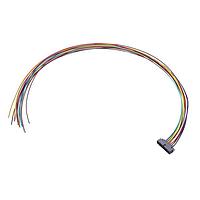 Đầu nối đơn 7+7P đực DIL 24AWG cố định ngược Harwin M80-MC21468MA-0450L