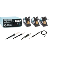 Máy tháo hàn đa năng Weller WR 3000M (T0053368699N, 3 kênh, Hàn, tháo hàn, hot air)