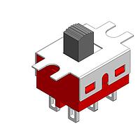 Dailywell 5MD1S102BM1QES ສະລາຍສະວິດເຊື້ອມ ON-ON DPDT Solder