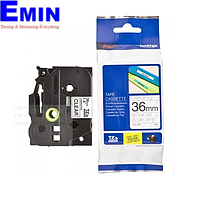 BROTHER TZe-161 36mm TZe-Tape Black on Clear