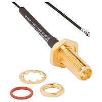 Bộ Cáp RF AMC4 Plg đến RP SMA Thẳng Đen Đầu Nữ 300mm Amphenol RF 095-902-503-300