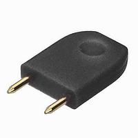 Phích Cắm Liên Kết Nam Ngắn Cách Điện Màu Đen Harwin D3087-98