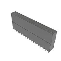 Dải socket nâng cao, bước 0.100" Samtec ESQ-117-33-T-D