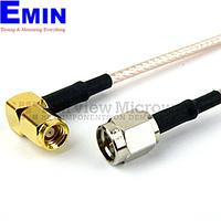 Cáp SMA Male - RA SMC Plug Fairview FMC0228315 ( RG-316 Coax; 3 GHz )