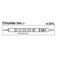 Ống phát hiện  Ion Chloride (Cl-) trong dung dịch Gastec 221L (25 ~ 1000 mg/L)