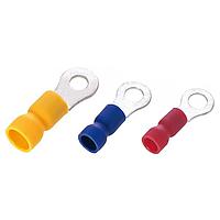 Vòng DIN 46237, Mối Hàn Ghép Vinyl, Dễ Lắp, 22-16 AWG, #8 KS Terminals DRVES4-1