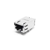 Đầu nối RJ45 mô-đun 350uH 2250VDC Xanh lá/Vàng Pulse Electronics JXD7-0V09NL