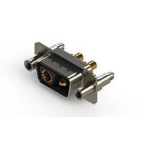 EDAC 627-2WK2224-3T6 混合コンタクトD-Subコネクタ 縦型コンボDsub