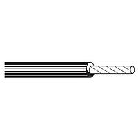 Belden 34403 010500 Hook-up Wire #3 STR CSM BLK