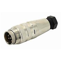 Amphenol Tuchel C091 31H105 100 2 コネクタ オス 5ピン ケーブル ストレート