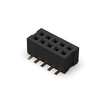 Đầu nối & Vỏ dây 14w, Socket bước 1.00mm, DIL, SMT, dọc, GF, T+R+F GCT (Global Connector Technology) BC084-14-A-0390-L-C