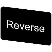 Tấm Nhãn, Nhãn Khắc Ngược, Màu Đen 17.5 X 27MM, Ngược SIEMENS 3SU19000AD160DP0