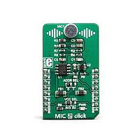 Mikroe MIKROE-3445 オーディオアンプ MIC 2 クリック
