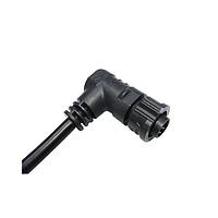 Amphenol LTW BD-03AFMM-QR8E05 Sensor Cables / Actuator Cables X-Lok, Standard Size, Plastic, 5A, 03 pins, Female Connector, Male Contact, Right Angle, Push Lock, Overmolded, Length 5000mm, IP68