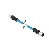 Molex 1201088130 Sensor Cables / Actuator Cables MIC 4P M/MP ST/ST D-CODED 2M