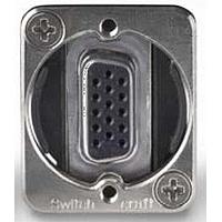 Đầu nối D-Sub hai cổng 15 chân D SUB F-F NIC Switchcraft EHHD15FF