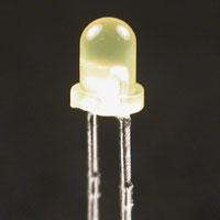 Đèn LED màu đơn VÀNG Tán quang Kingbright W1154YD