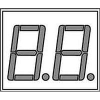 Màn hình số xanh lam khuếch tán 2 chữ số Kingbright DA04-11PBWA/A