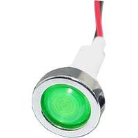 Đèn LED chỉ thị XANH 10MM ĐAI ỐC 110VAC/DC Mallory Sonalert FL1P-10NW-1-G110V