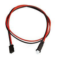 BIVAR PM3BCW6.0-CC2 Indicators Panel Mount LED Assembly, 3mm HE Red/Green LED with White Diffused Lens, 6 In. Wire, 2mm Connector.