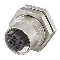 Đầu nối tròn tiêu chuẩn mét M12 thẳng PCB Rosenberger MI5K102-400-B0-05