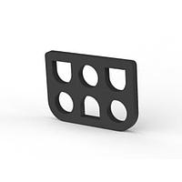 AMP Connectors - TE Connectivity 794993-1 Accessories 06P UMNL BLK INTERF