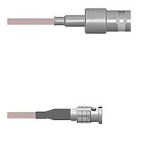 Amphenol Custom Cable Q-0300V0005072i RF Cable Assemblies BNC-SJ/HDBNC-SP G316 72I