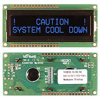 Newhaven Display NHD-0216K1Z-NSB-FBW-L LCD Character Display Modules FSTN (-) Transm 80.0 x 36.0