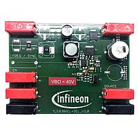 Infineon DEMOBOARDTLE83862ELTOBO1 Voltage Regulator - Switching Regulator DEMOBOARD TLE8386-2EL
