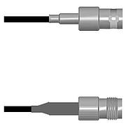 Amphenol Custom Cable Q-0304G0003096i RF Cable Assemblies BNC-SJ/TNC-SJ G174 96I