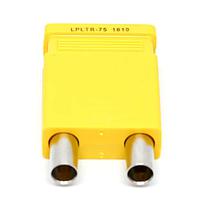 Phụ kiện đầu nối RF Đầu nối RCA cáp đồng trục vòng PLG kèm giám sát BNC Trompeter / Cinch Connectivity Solutions LPLTR-75