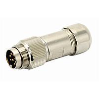 Amphenol Tuchel C091 31H107 200 4 コネクタ 7極 はんだ付け 4-6mm ケーブル径