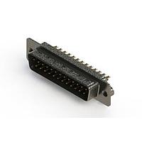 EDAC 627-M25-222-BT2 D-Sub Connectors - Standard Density Vertical Machined D-Sub Connectors