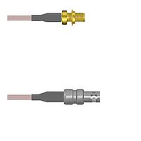Amphenol Custom Cable Q-2W00Q0005096i ສາຍສະບັບ RF SMA-SJB/HDBNC-SJ G316 96I
