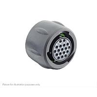 Đầu nối, không có vỏ bảo vệ, với 18 tiếp điểm hàn cái, IP68/69K trong điều kiện chưa kết nối, khóa X Eaton Souriau-Sunbank UTSX614E18SX