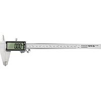 Thước inox cặp điện tử YATO YT-72021 (0-200mm)