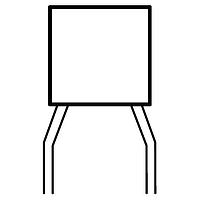 KYOCERA AVX MR055A330KAATR2 Multilayer Ceramic Leaded Capacitors 50V 33 pF C0G (NP0) 10 % 5.08 mm