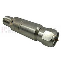 Fairview SA4F75-20 20 dB Fixed Attenuator 75 Ohm F Male To 75 Ohm F Female Up To 4 GHz Rated To 0.25 Watts With Brass Tri-Metal Body