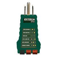 EXTECH ET15 리셉터클 테스터